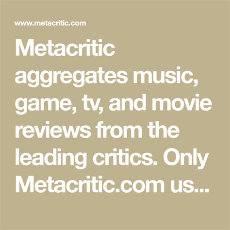 Movie Reviews, TV Reviews, Game Reviews, and Music .